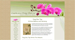 Desktop Screenshot of learn-about-feng-shui.com