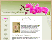 Tablet Screenshot of learn-about-feng-shui.com